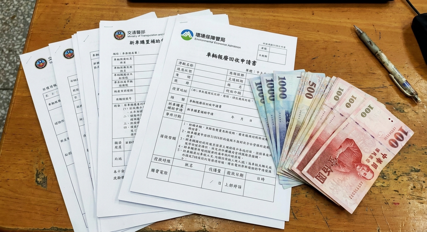 機車報廢到領取補助，完整流程 5 步驟