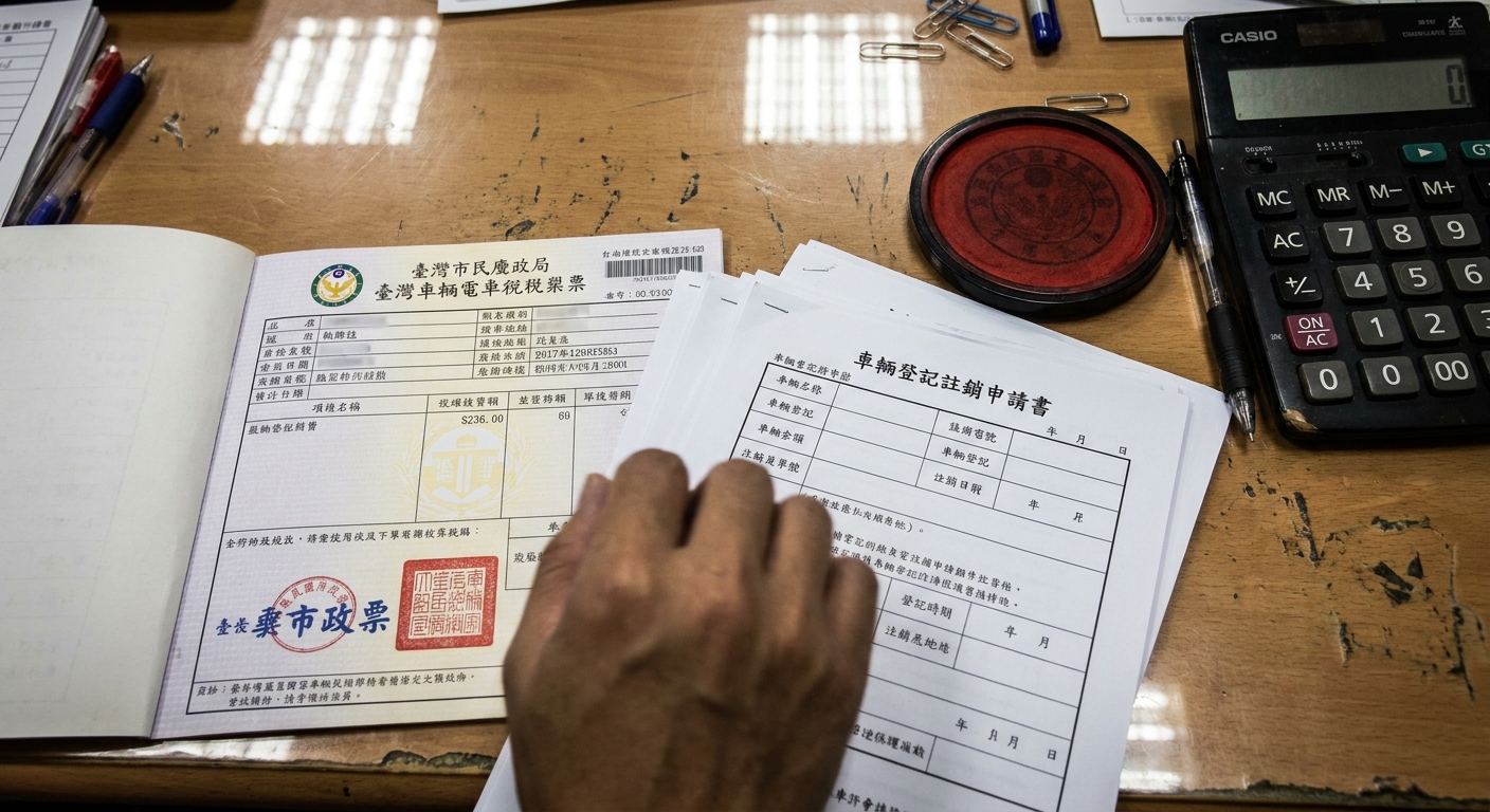 報廢後牌照稅會自動退嗎?破解迷思:需完成「車籍報廢」才會啟動退稅