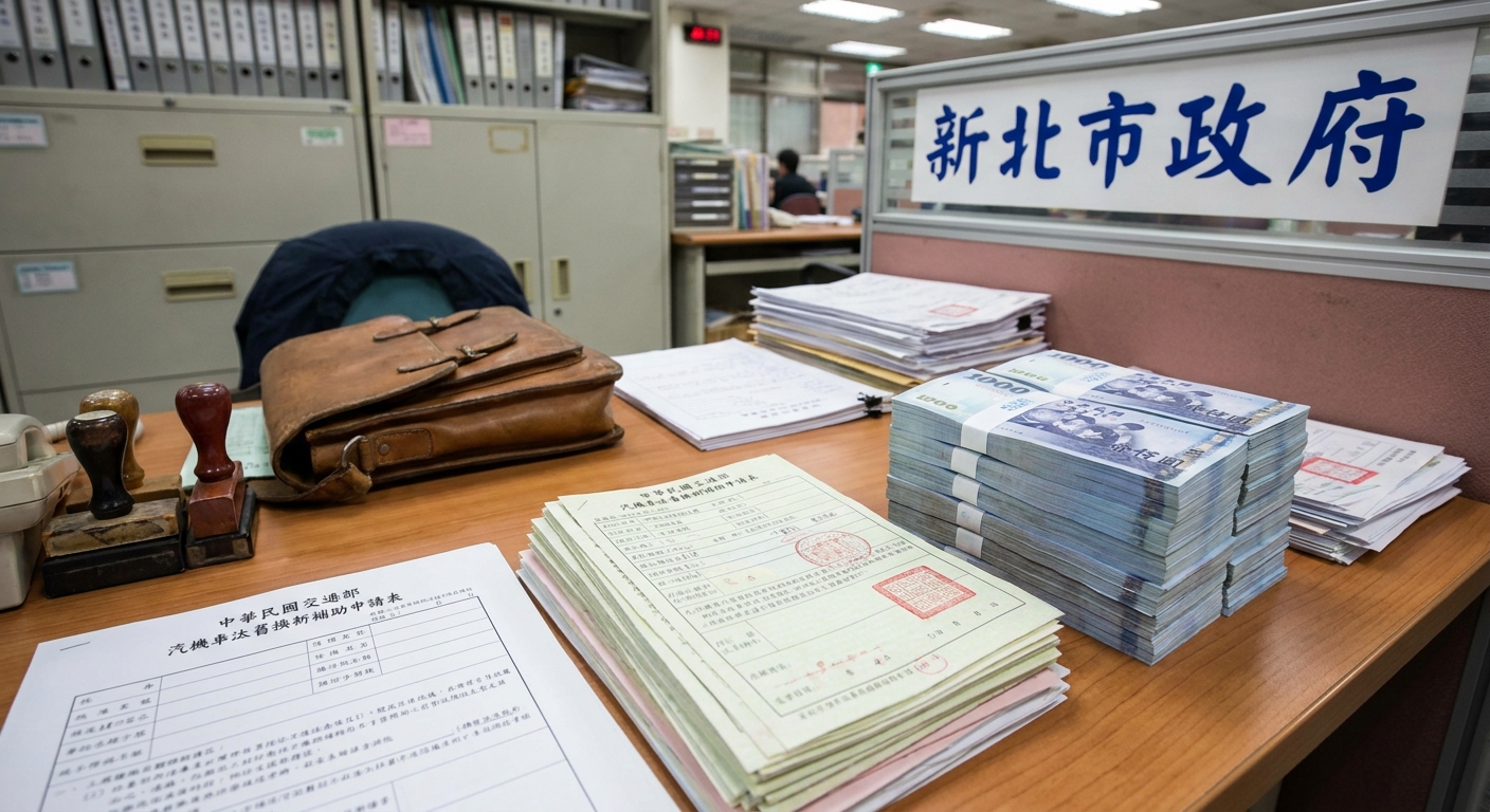 自己跑嘉義監理站 vs. 交給大豐環保代辦