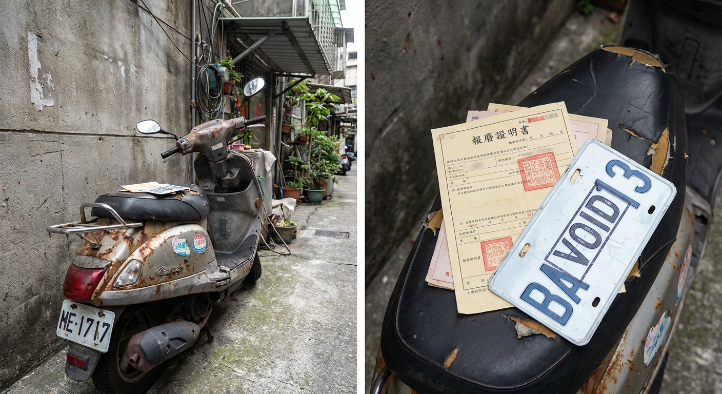 為什麼基隆機車報廢要找代辦？自己跑的3大隱藏麻煩