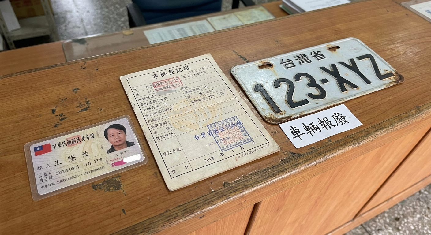 機車報廢需要準備什麼文件？3大關鍵文件缺一不可