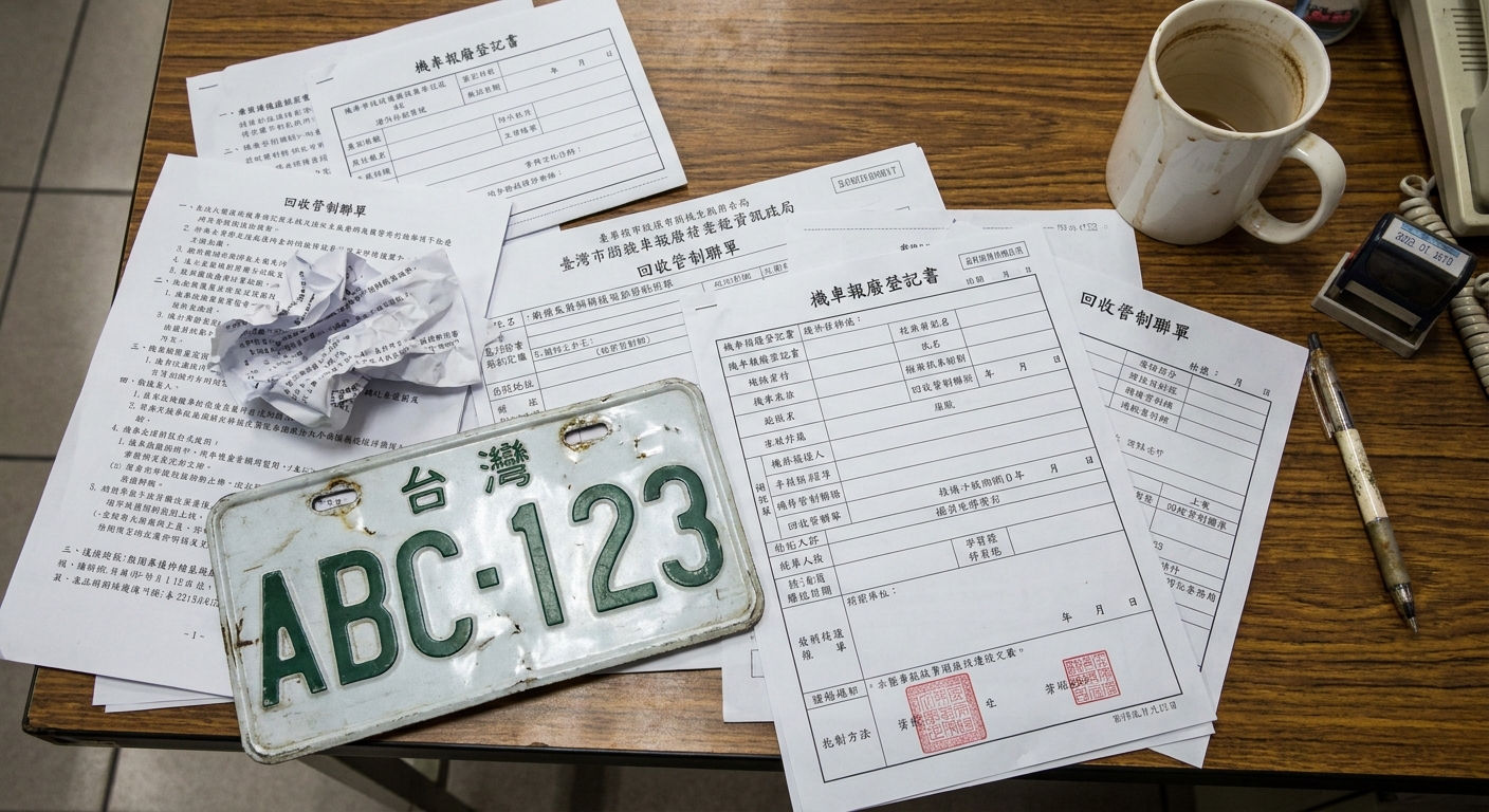 機車報廢必備「3文件」清單,缺一不可!