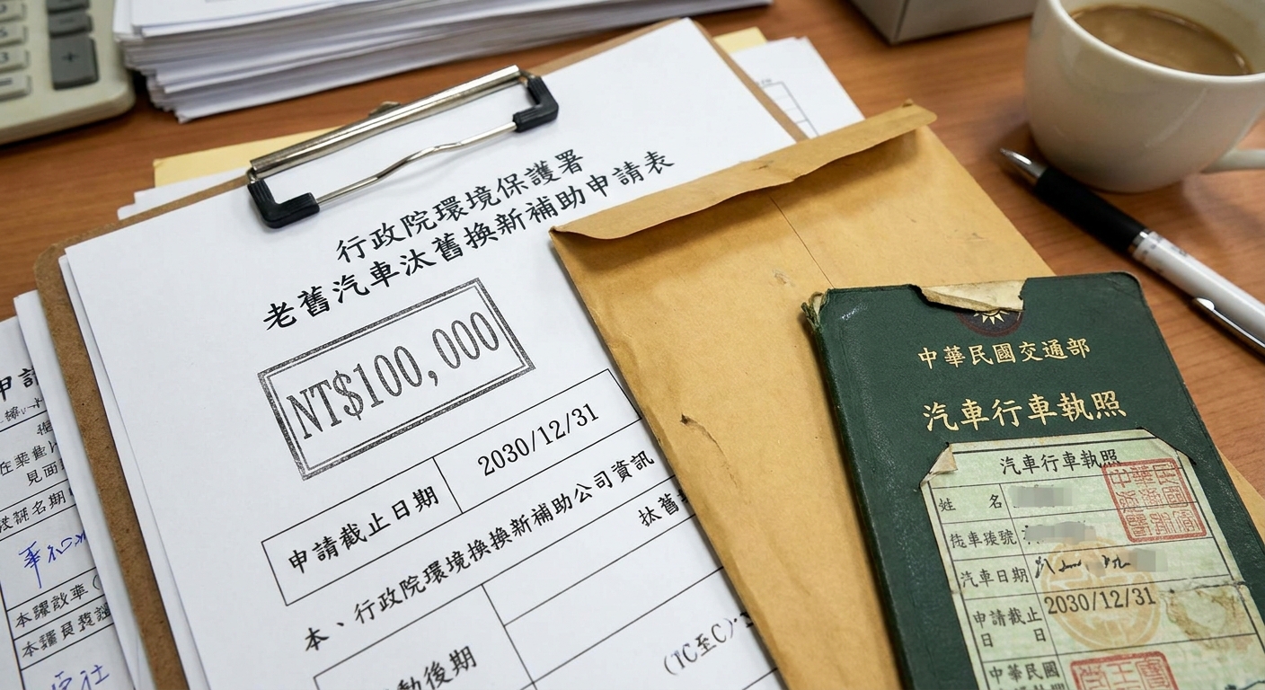 汰舊換新補助申請流程:自己跑 vs. 交給大豐