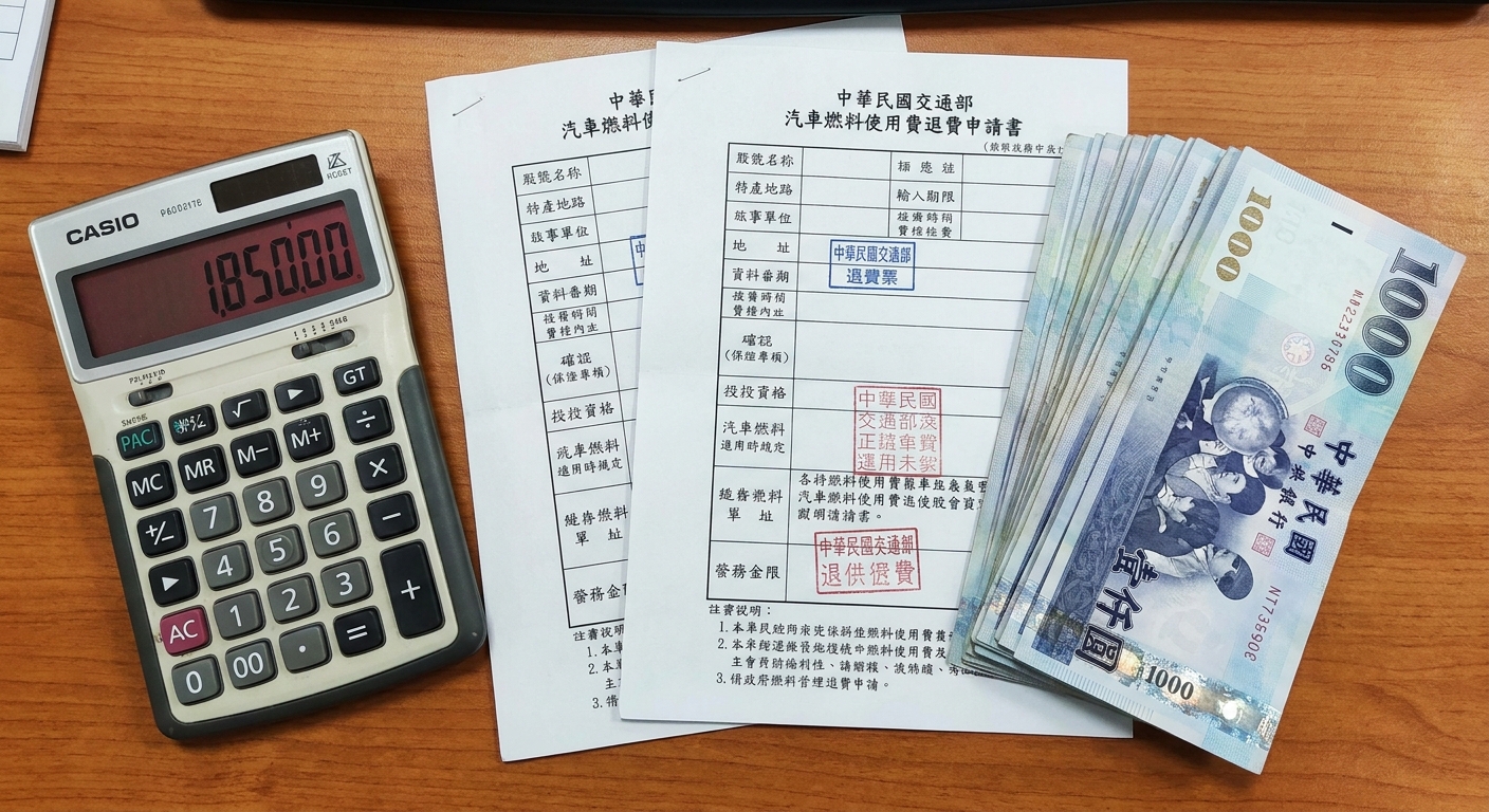 汽車燃料費退費怎麼算？按日精算公式一次看懂