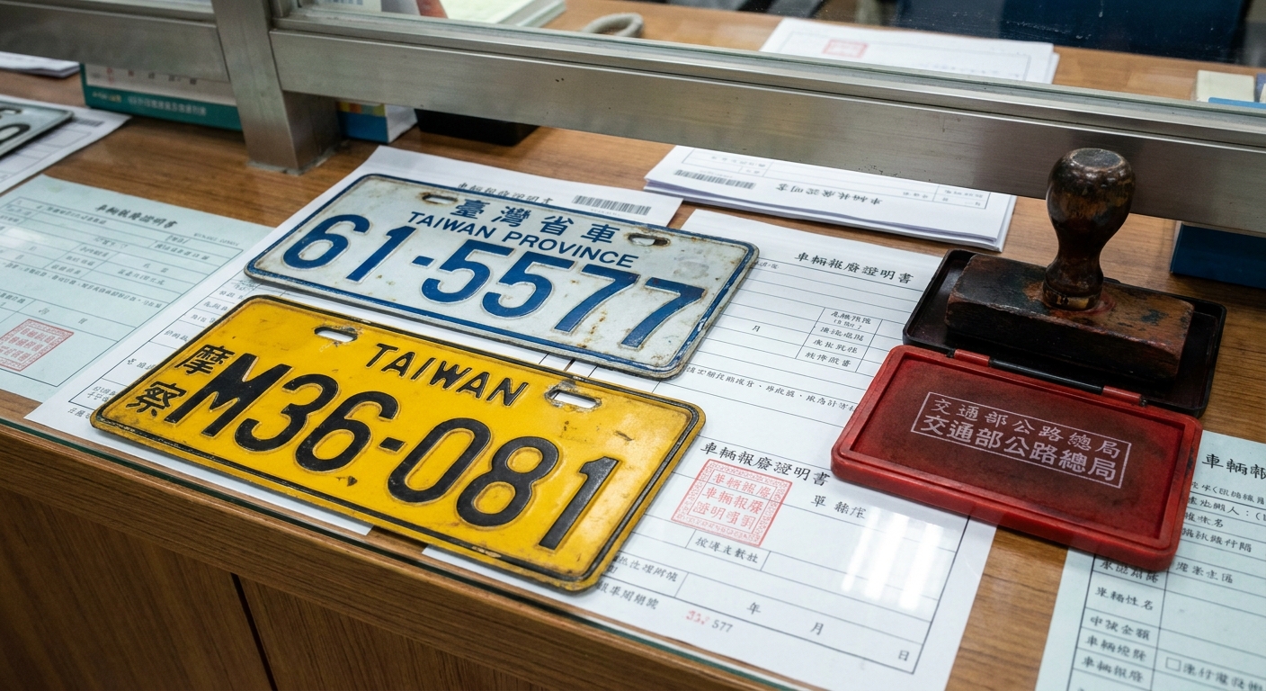 什麼是車牌報廢？跟「車體回收」有什麼不同？