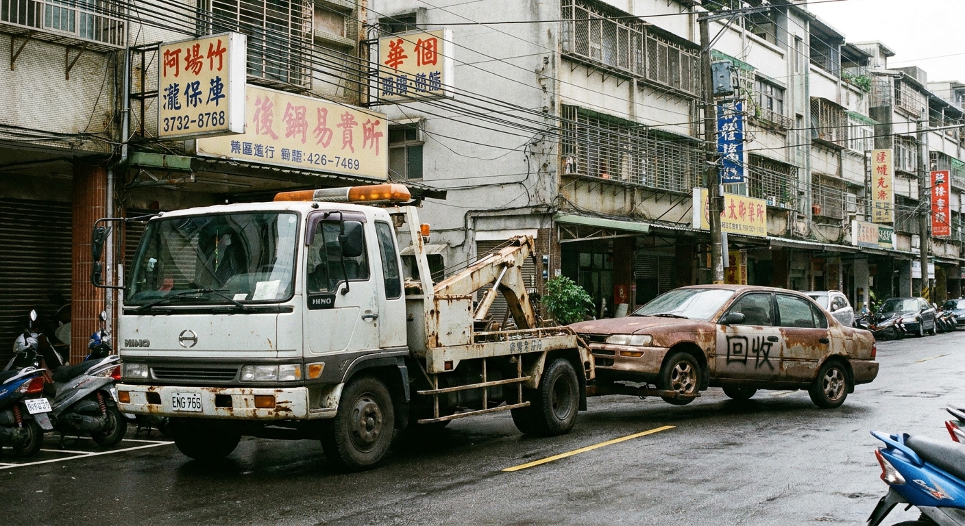 到府收車、免費拖吊是什麼？車主免到場的報廢新選擇
