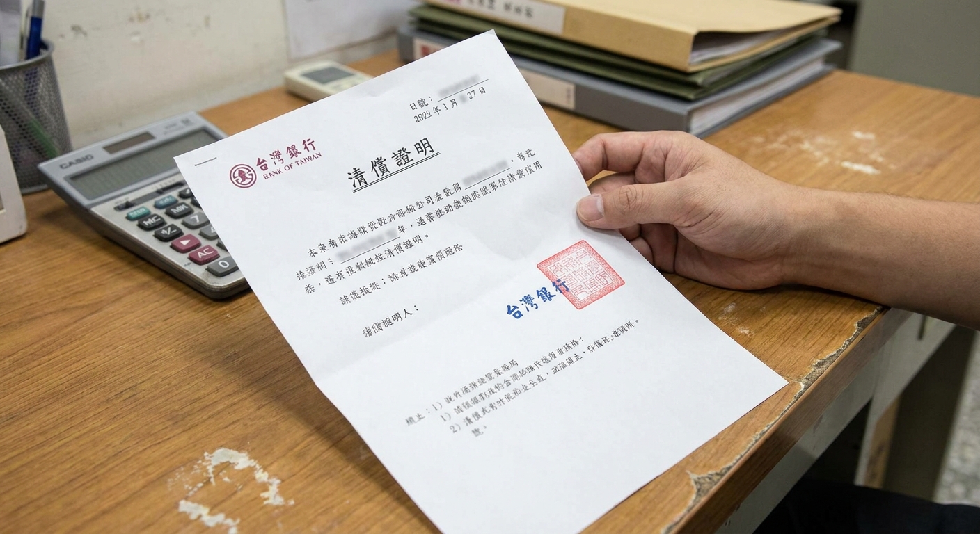步驟一：結清所有汽車貸款