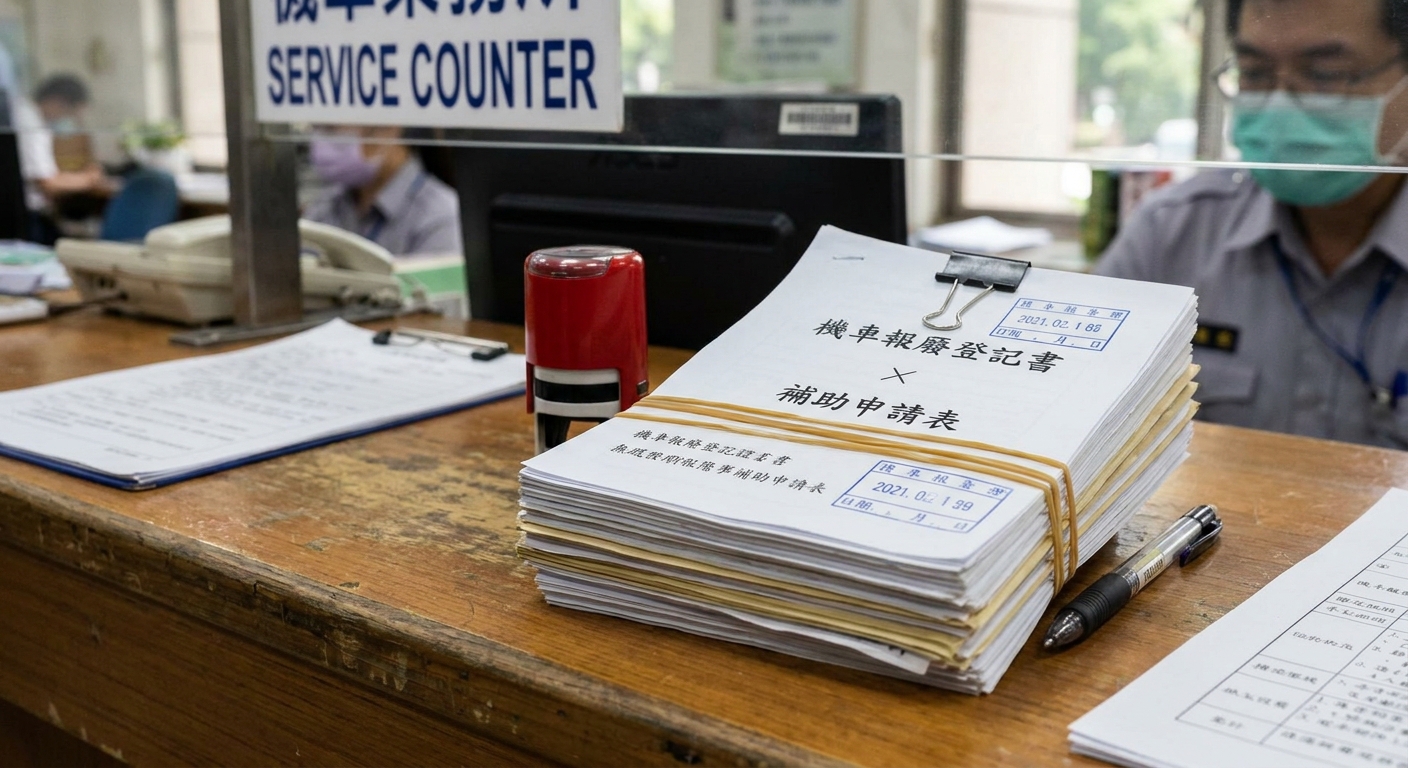 台東機車報廢能拿多少錢？回收金、獎勵金、退費一次算給你