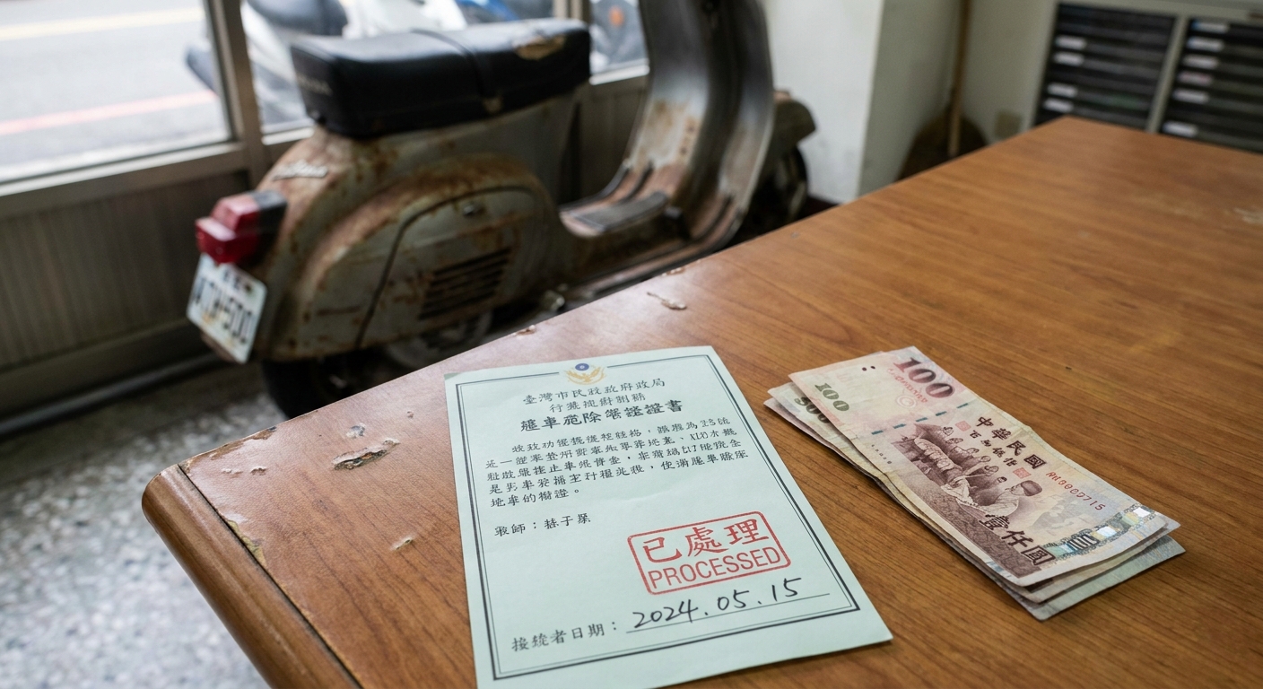 機車報廢自己跑 V.S. 交給大豐代辦，差在哪？