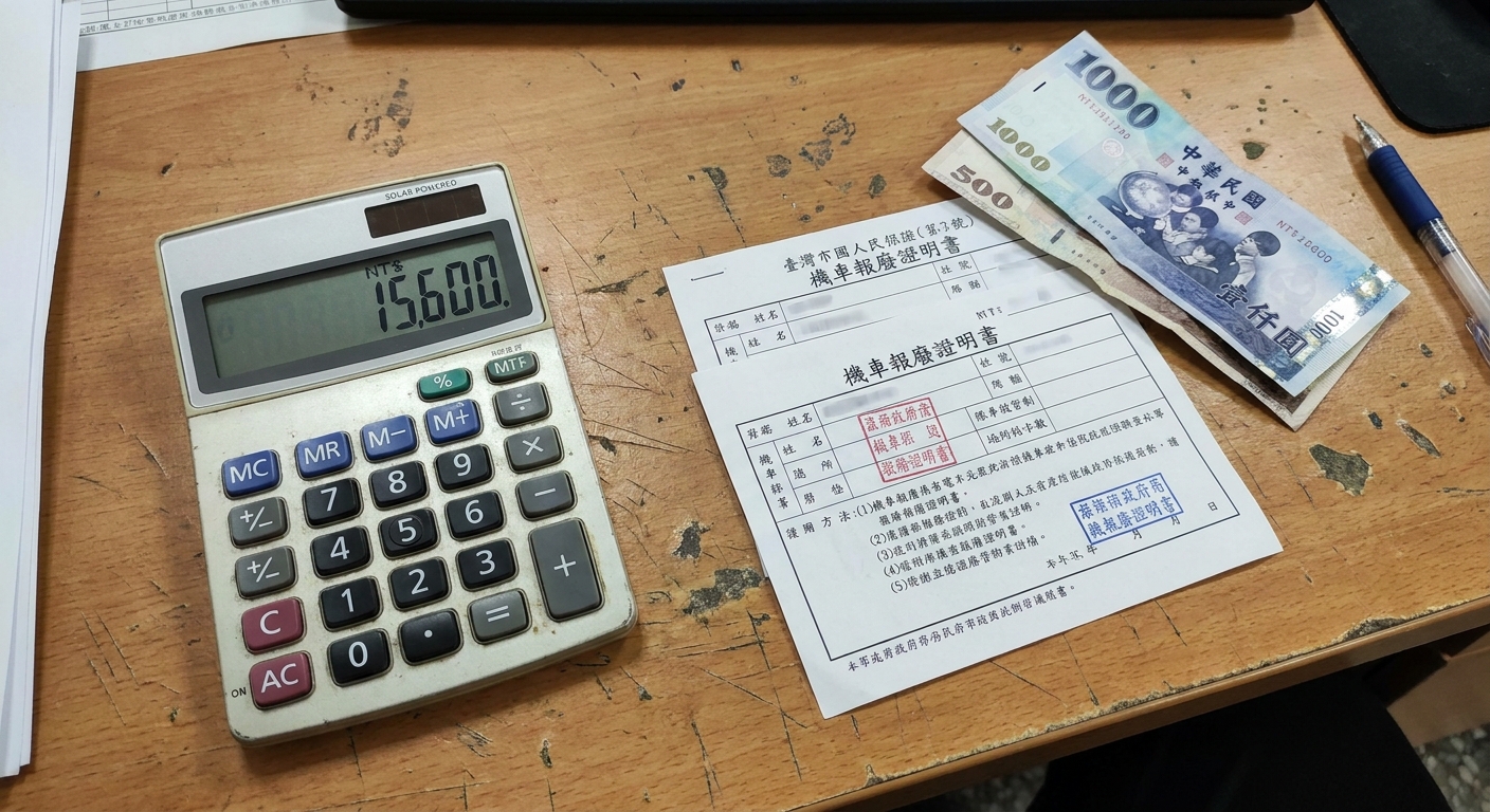 影響彰化機車報廢價格的 2 大關鍵因素