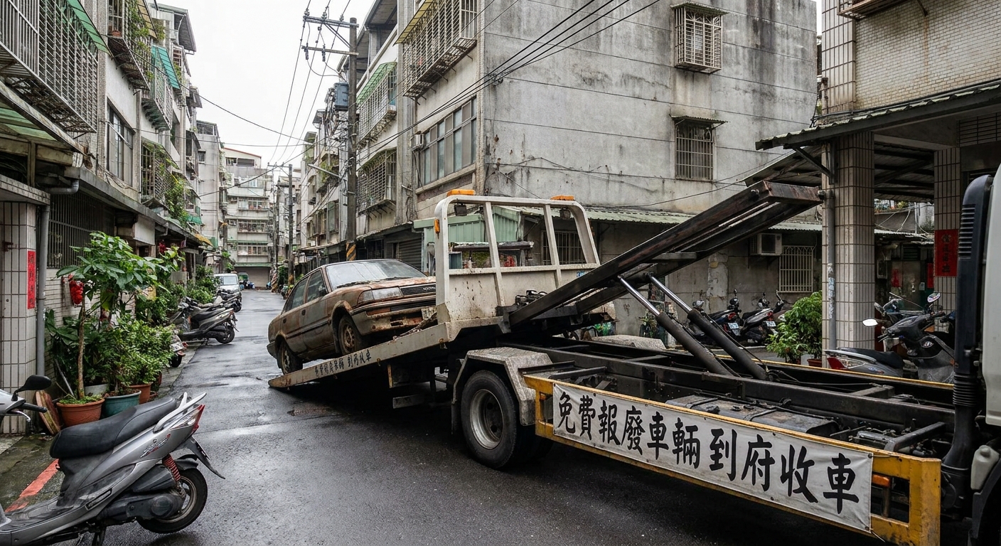 交給大豐環保,報廢退稅一站式搞定