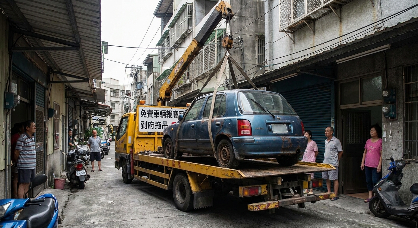 為什麼報廢退稅要交給大豐環保?