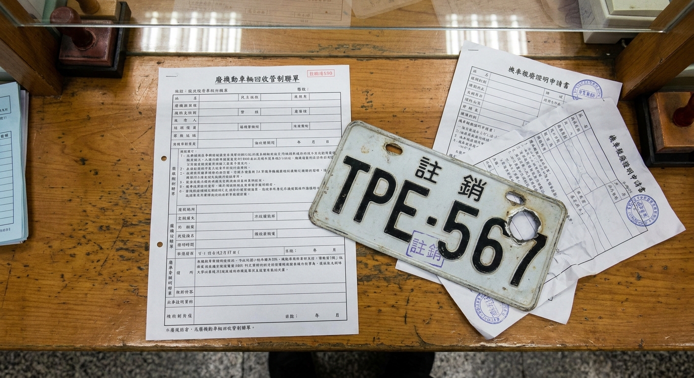 為何二行程機車報廢要分「車體回收」與「車籍報廢」？