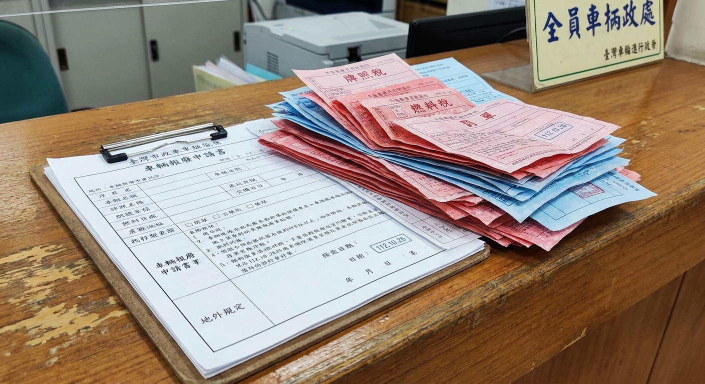 釐清迷思：欠稅車為何不能直接辦報廢？
