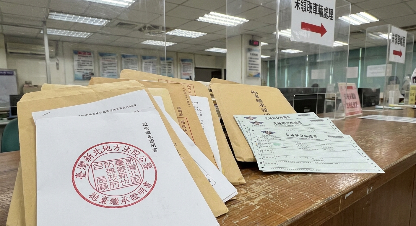 為什麼繼承人都拋棄繼承後，車子不能隨便處理？
