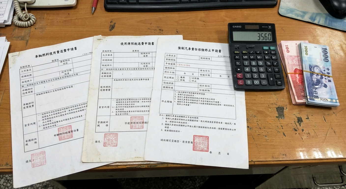 除了汽燃費,報廢汽車還有哪些錢可以退?