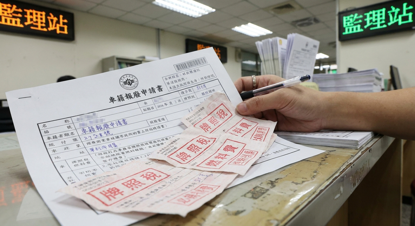 為什麼欠稅會卡關？報廢流程與稅務的連動關係