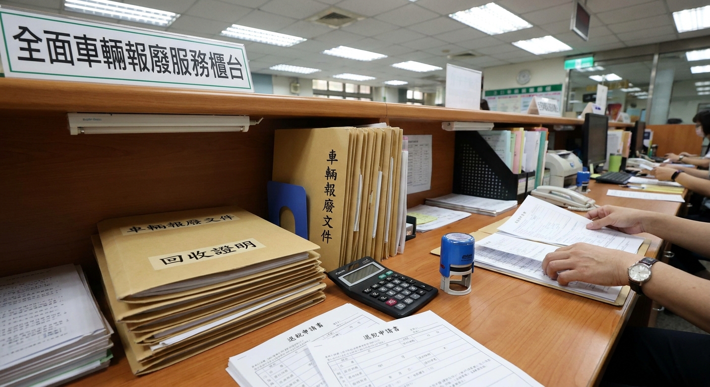 交給大豐環保,報廢大小事一次搞定