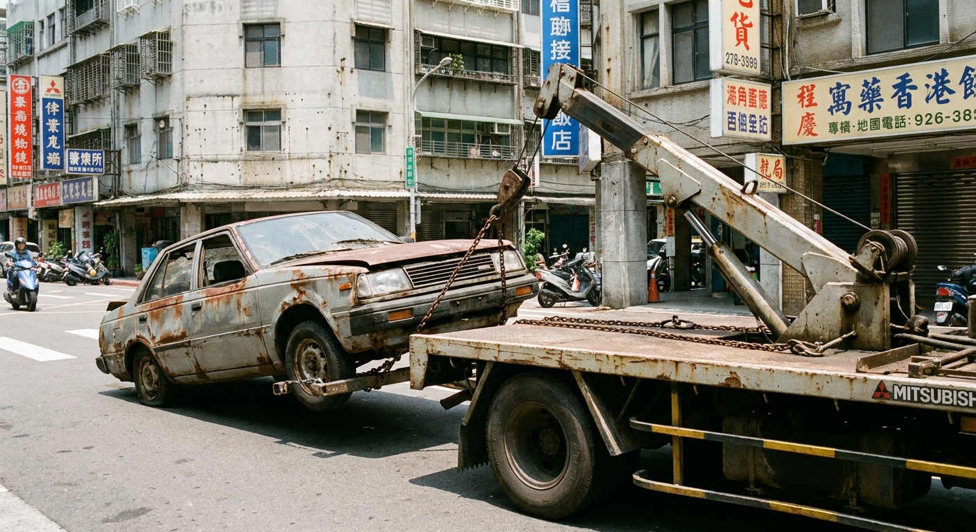 報廢車拖吊費用怎麼算？平面道路真的免費嗎？