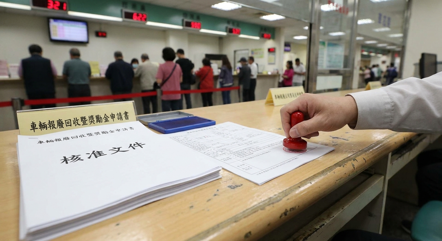 交給大豐環保：1通電話，退費、報廢、收車全搞定