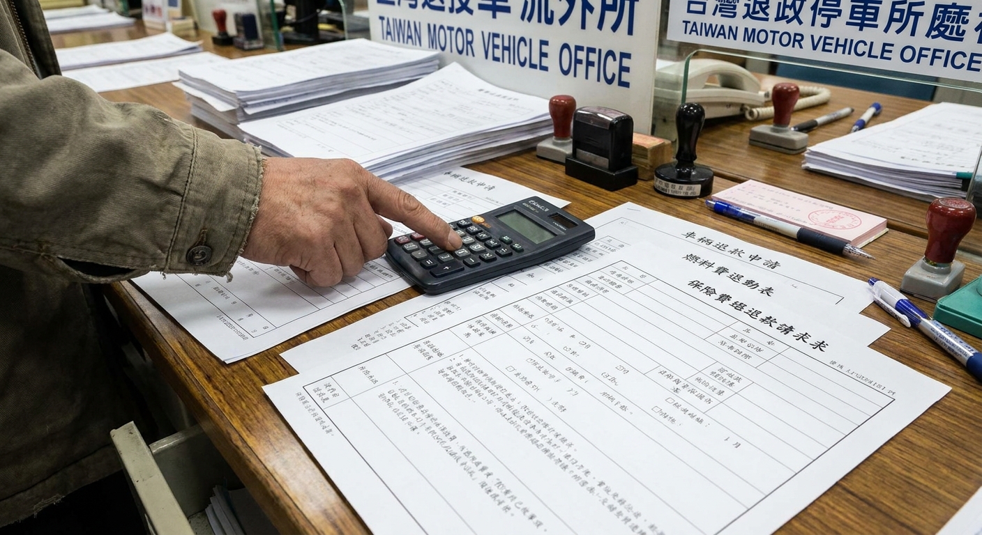 除了貨物稅，報廢車輛還有哪些費用可以退？