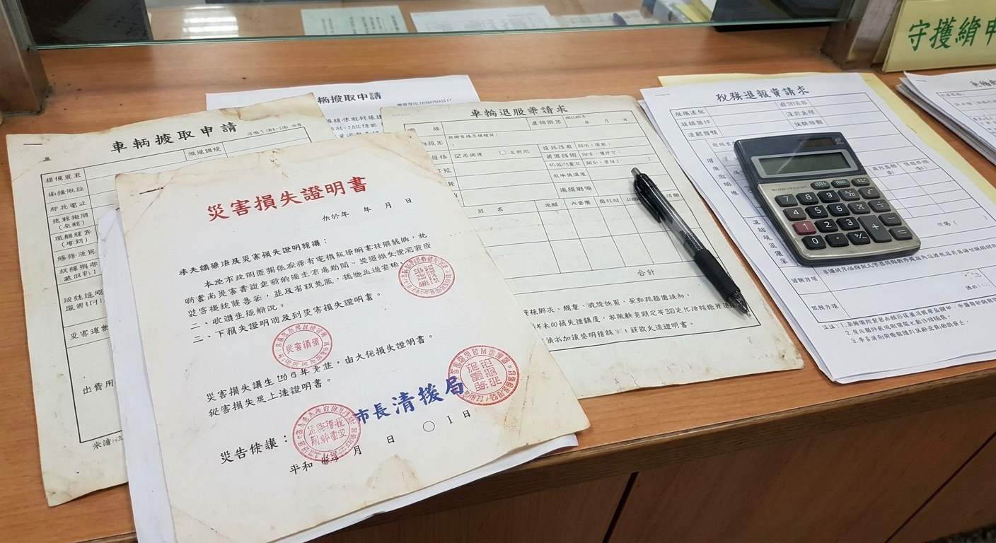 天災報廢與一般報廢,申請貨物稅退稅差在哪?