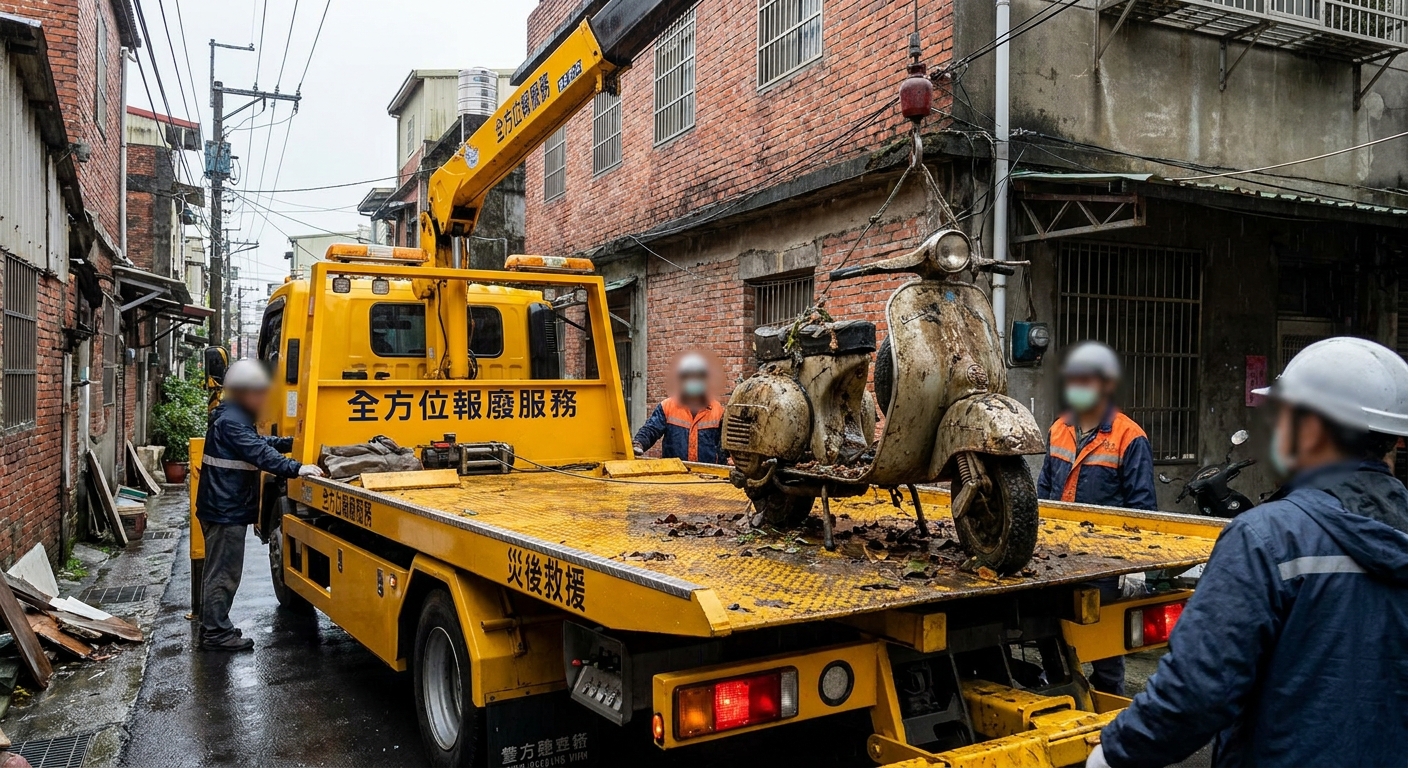 為什麼天災車輛報廢要選擇大豐環保?