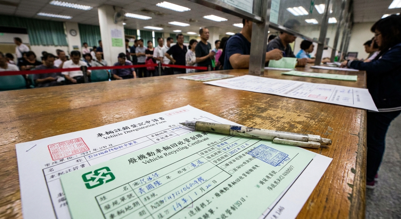 釐清兩大關鍵:什麼是「車體回收」與「車籍報廢」?