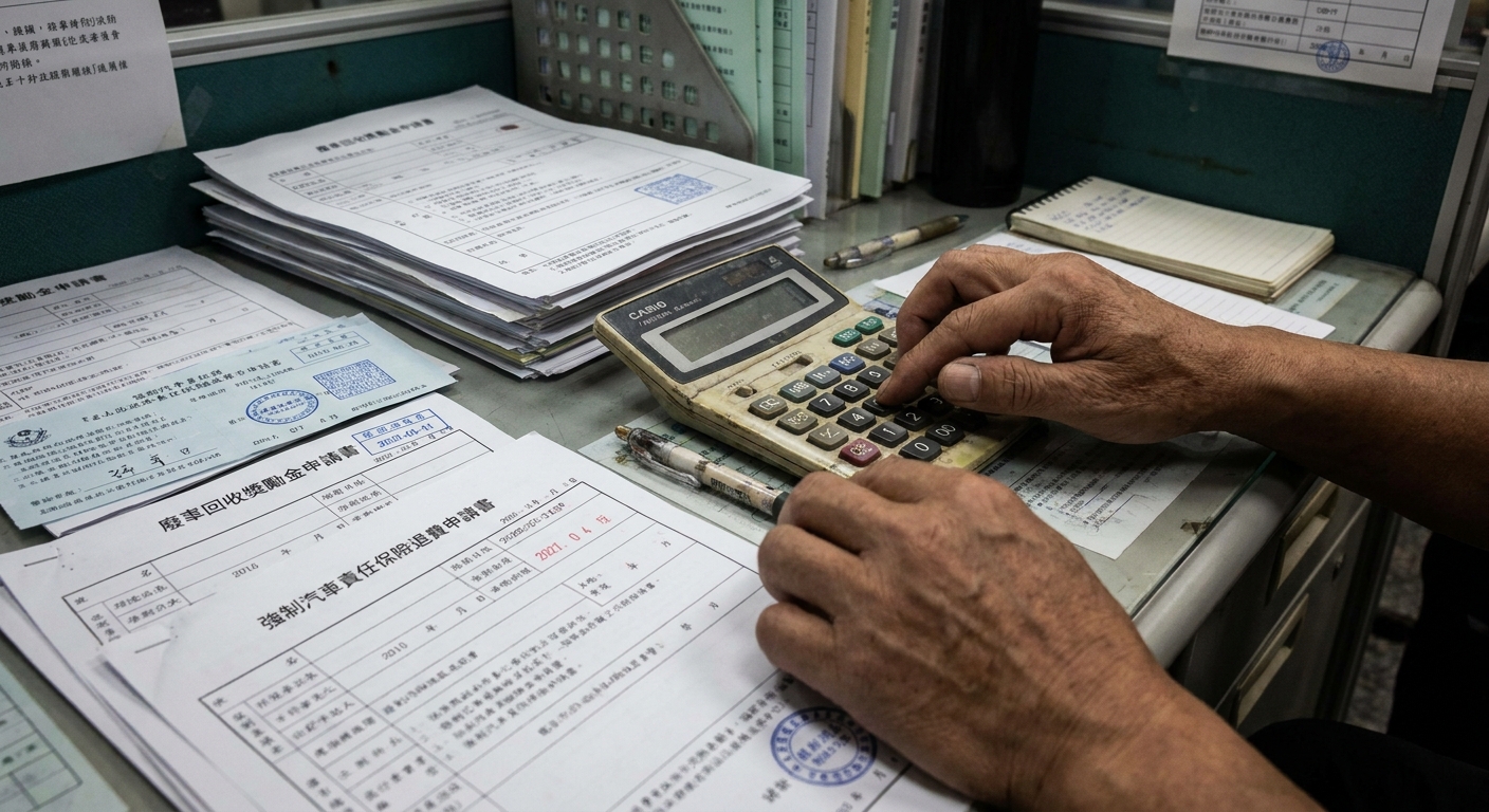 報廢不只拿獎勵金!3大必領退費,代辦幫您算到好