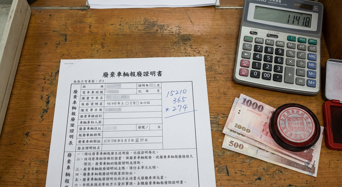 牌照稅、燃料費退多少？退費比例與入帳時間全解析