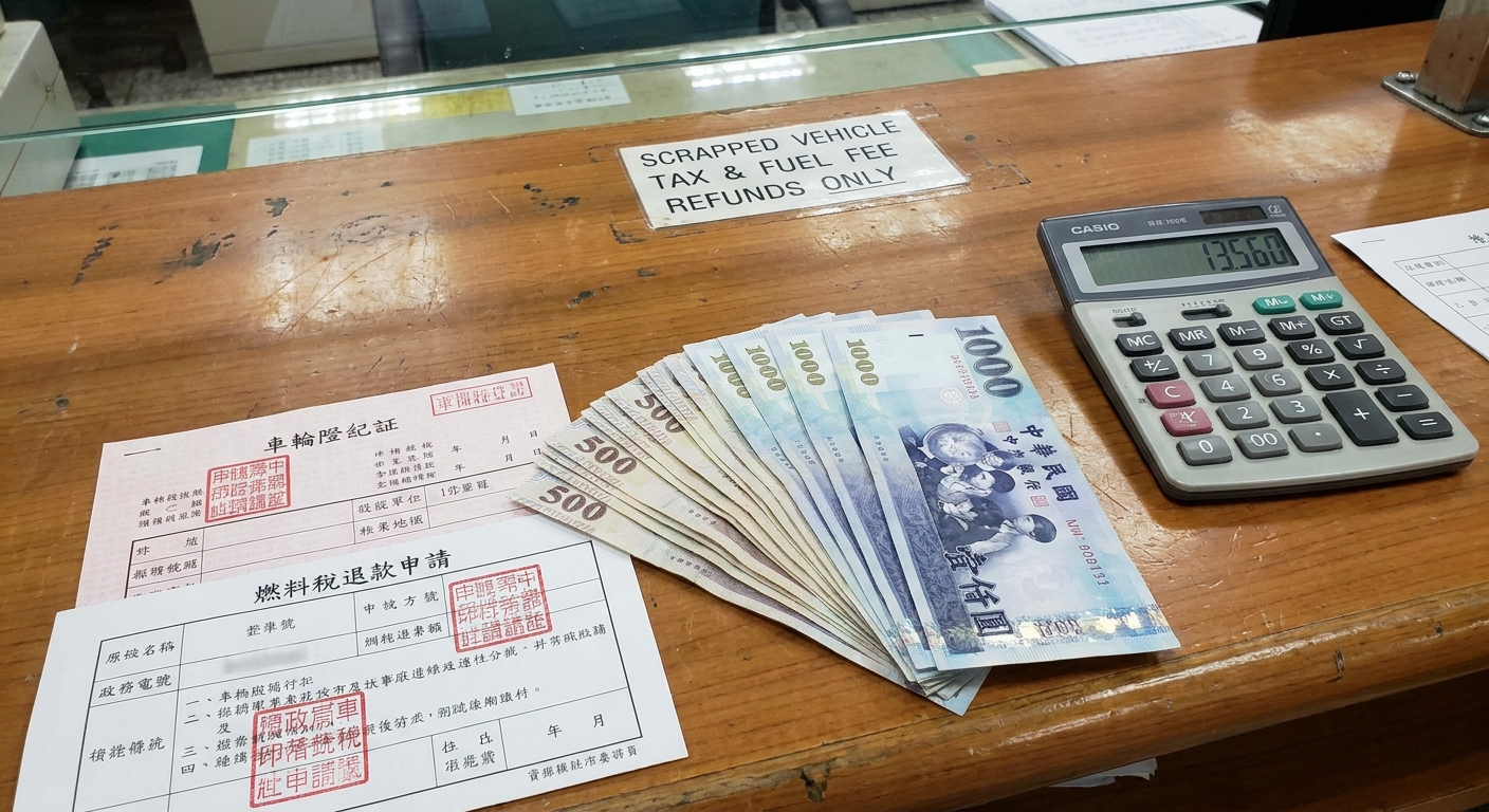 哪些公路規費可以退？牌照稅、燃料費退費資格一次看