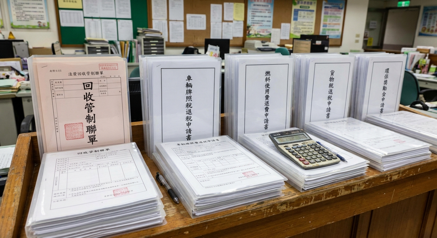 交給大豐環保一站式代辦,退費退稅全程辦到好