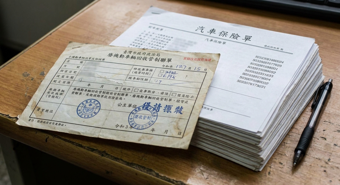 汽車報廢,除了強制險,任意險/車體險真的能退費嗎?