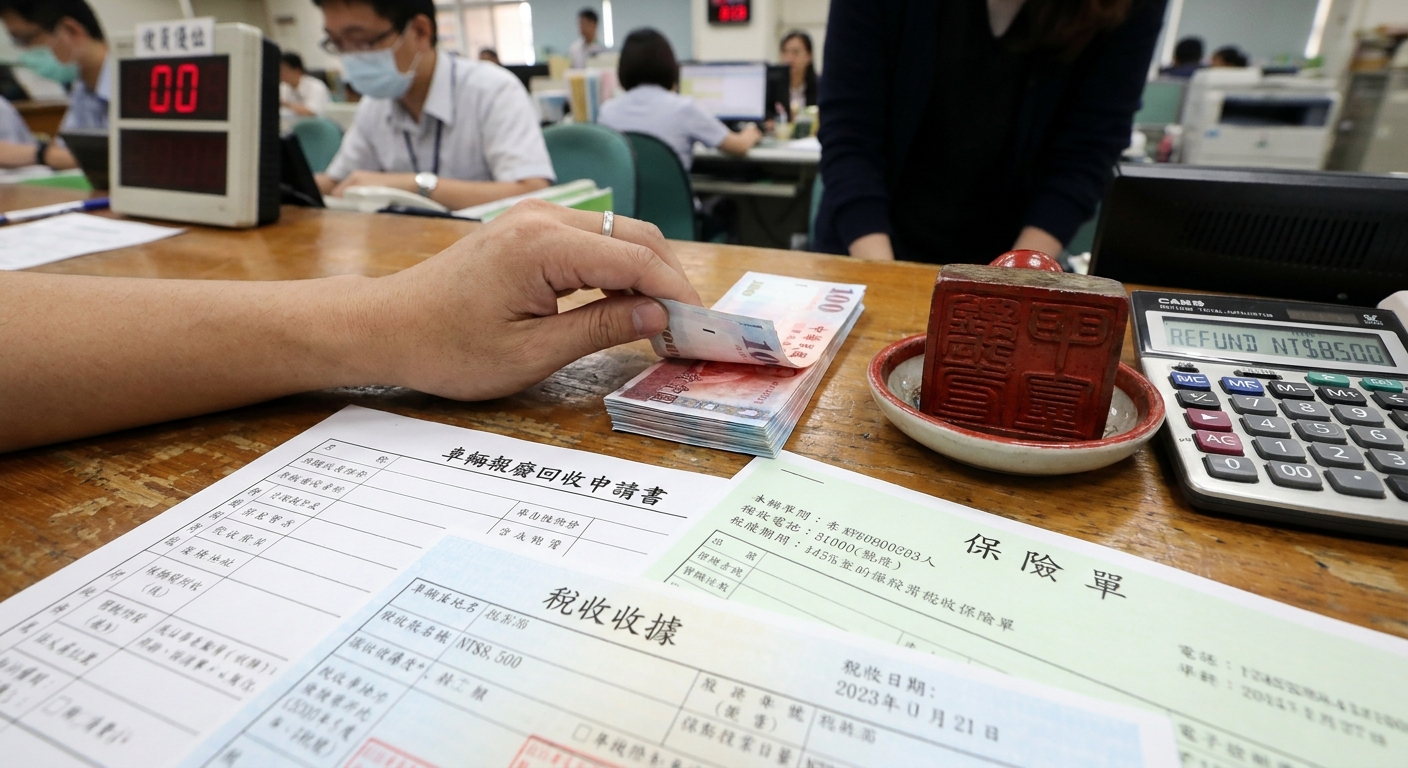 為什麼報廢後有三筆錢可以退?秒懂牌照稅、汽燃費、強制險退費機制