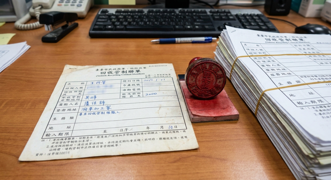 選擇大豐環保,安心處理您的愛車