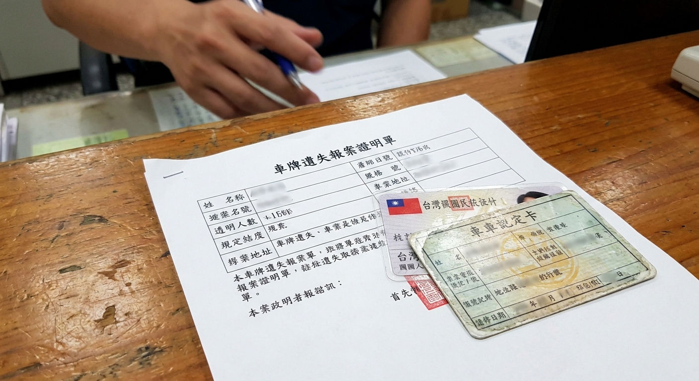 車牌遺失報廢的3大步驟與潛在風險