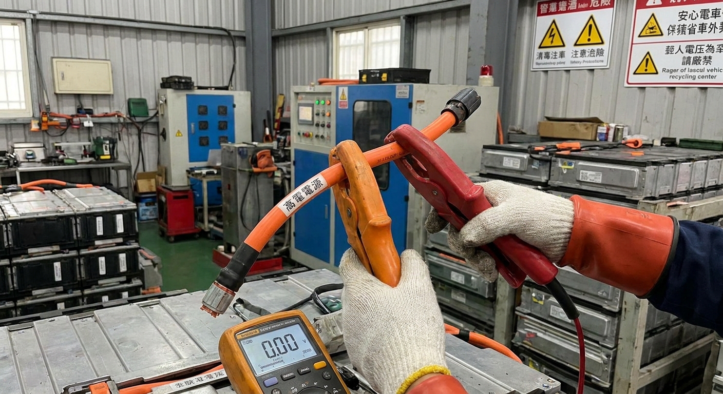 電動車安全拆解 4 大步驟：高壓電斷電是第一要務