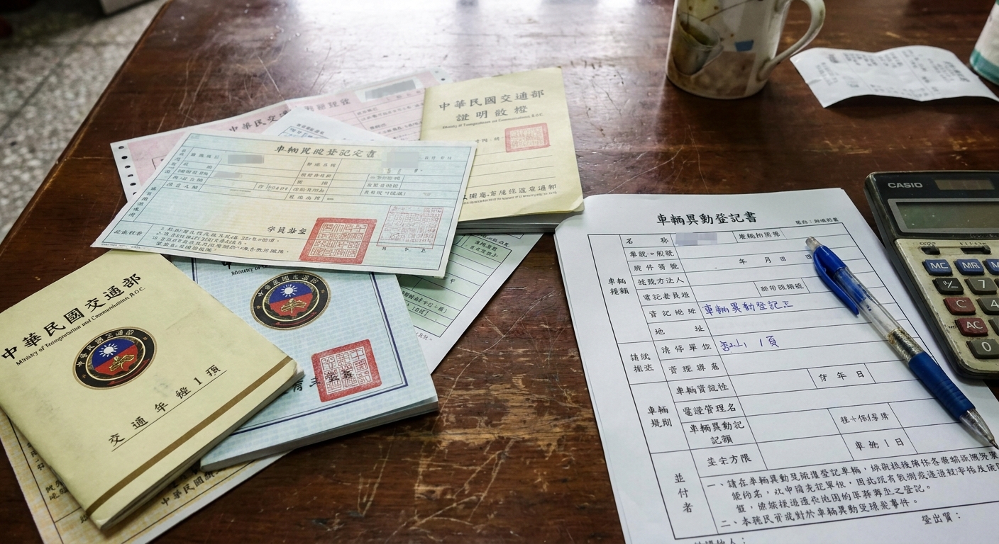 自己跑監理站 vs. 交給大豐代辦，差在哪？