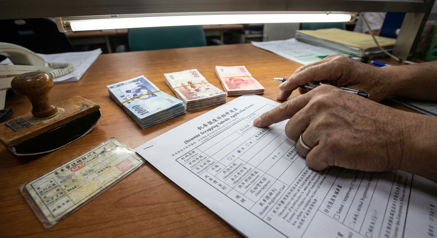 機車報廢常見獎勵金與補助有哪些？