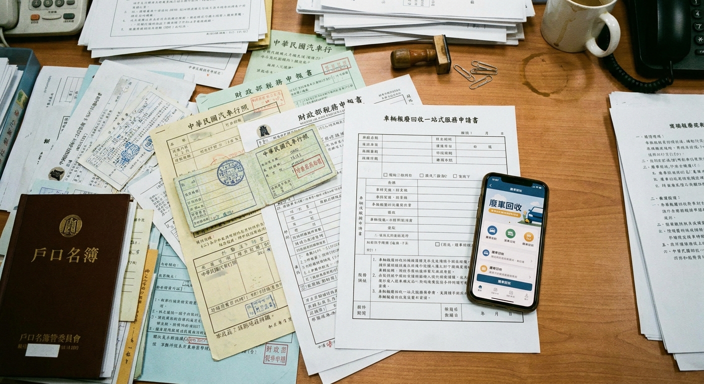 繼承報廢流程怎麼走？交給大豐環保一通電話搞定