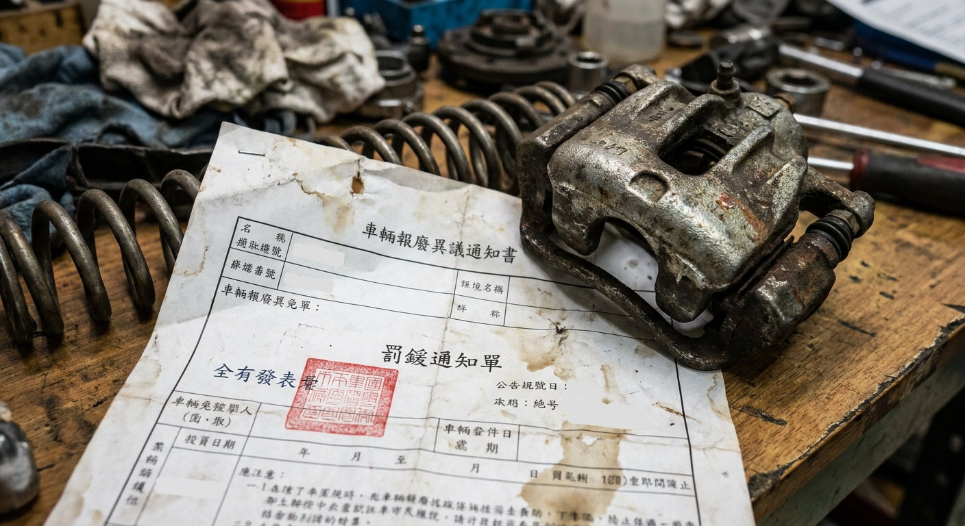 為什麼不建議自己拆報廢車零件?3大風險一次看
