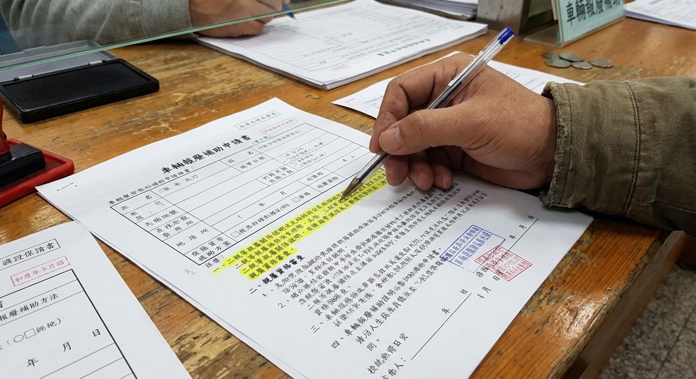 搞懂「汰舊換新貨物稅」二親等規定，補助資格一目了然