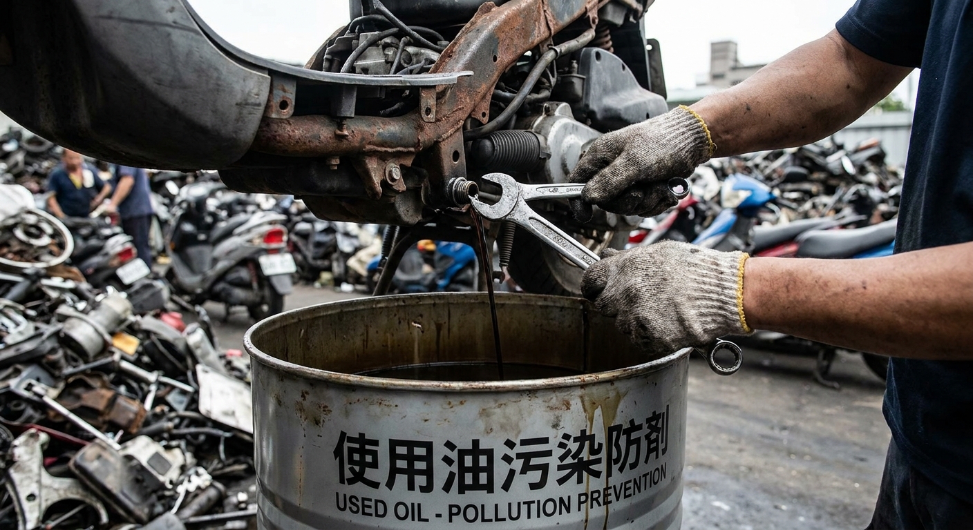 報廢車回收的3大環保效益：不只省錢，更是愛地球