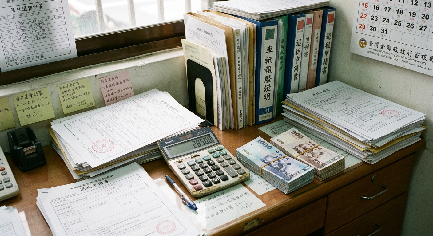 不只回收金！牌照稅、燃料費、強制險退費代辦全攻略