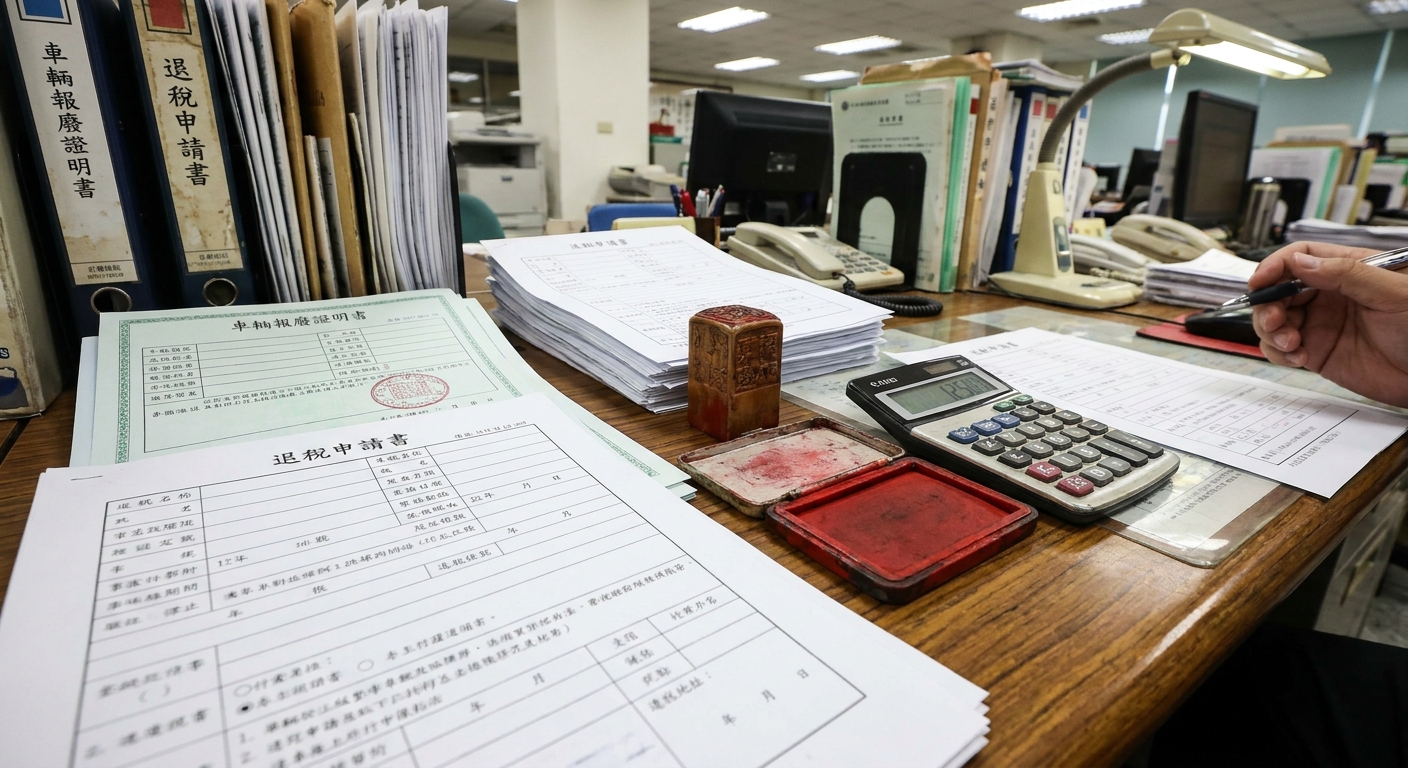 報廢不只拿獎勵金！牌照稅、燃料費、強制險退費別漏掉