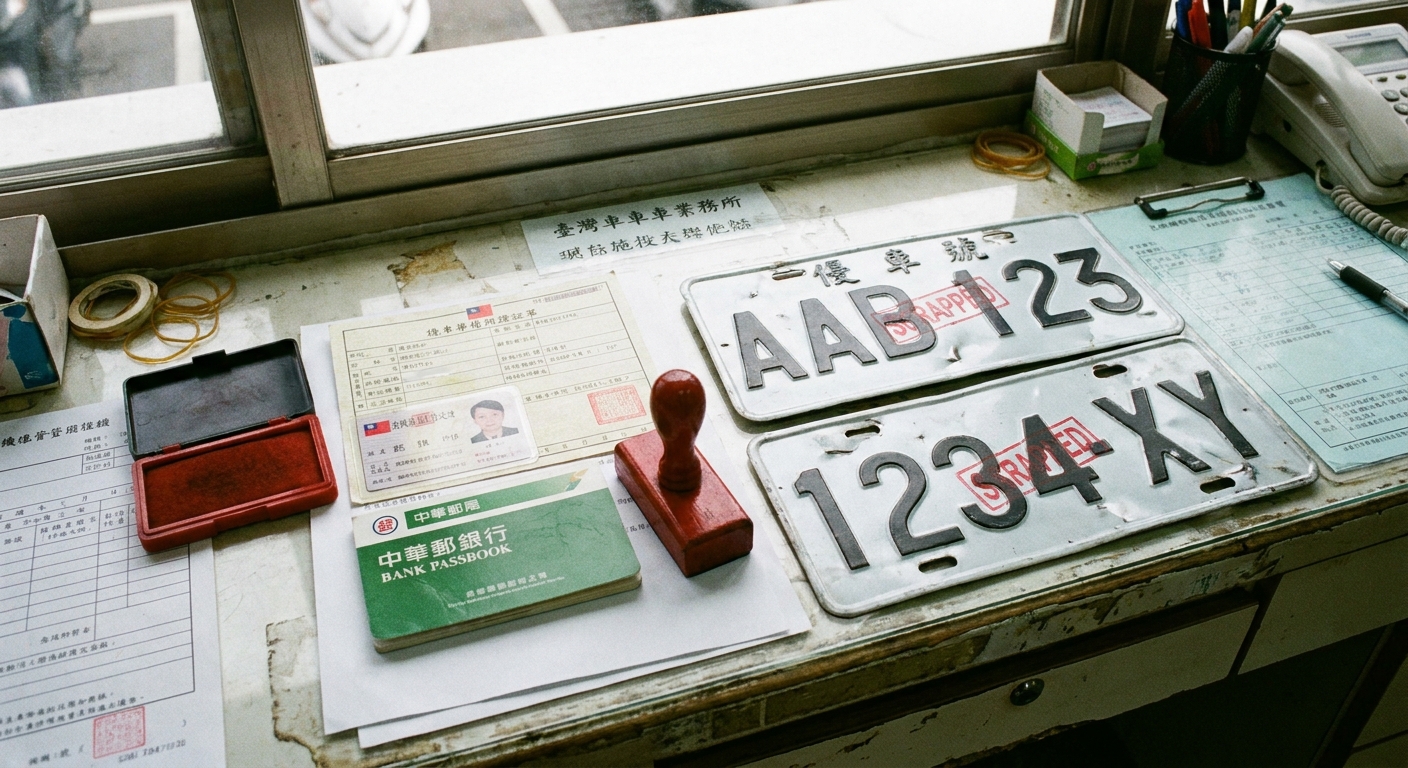 報廢汽機車需要準備哪些證件？5 份文件缺一不可
