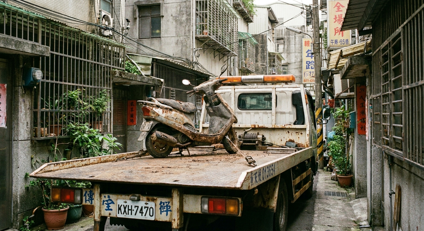 林口汽機車報廢流程：3步驟輕鬆完成