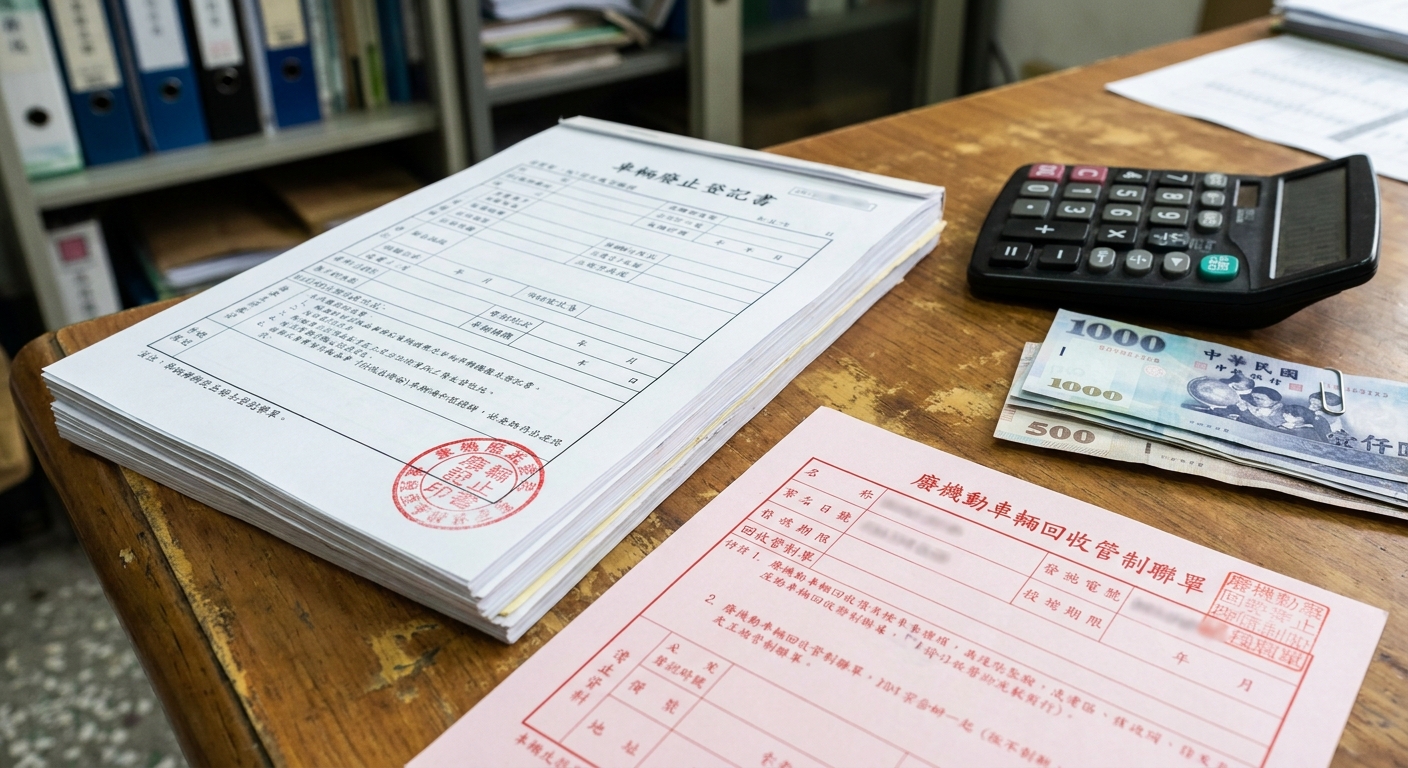 大溪報廢車流程：3 步驟，最快當天完成