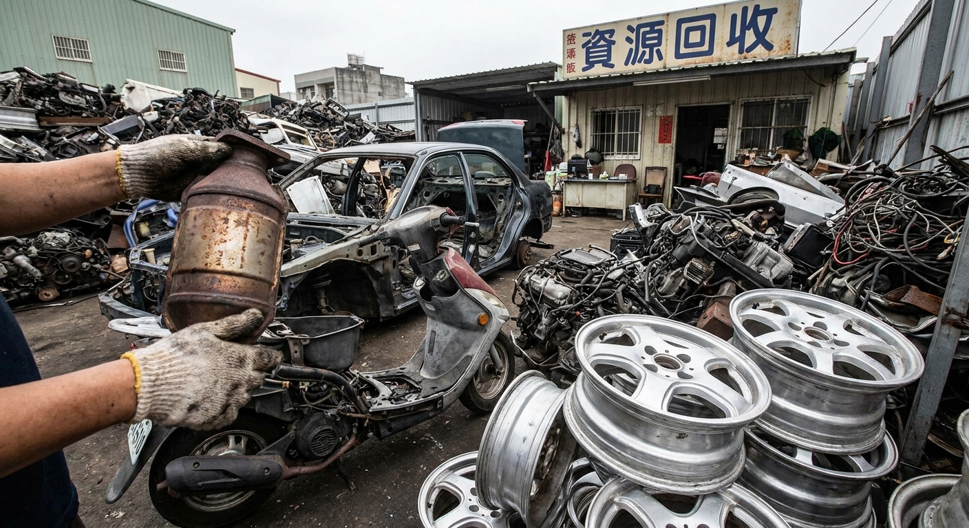 大溪汽機車回收價怎麼算？影響價格的 3 大關鍵