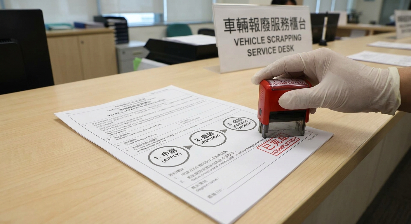 沙鹿汽機車報廢流程：3步驟完成，比你想的更簡單！